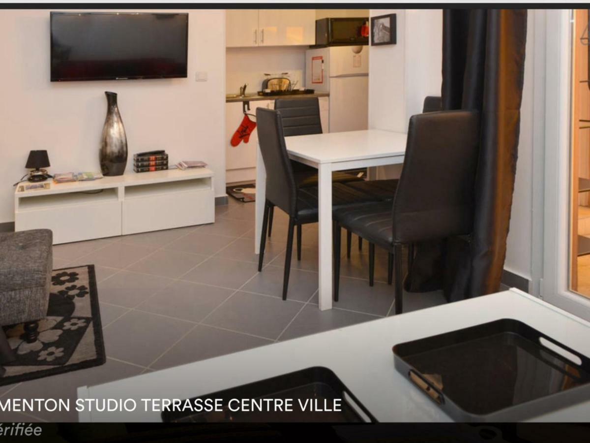 Appartement Cocon Centre Ville Мантон Екстер'єр фото